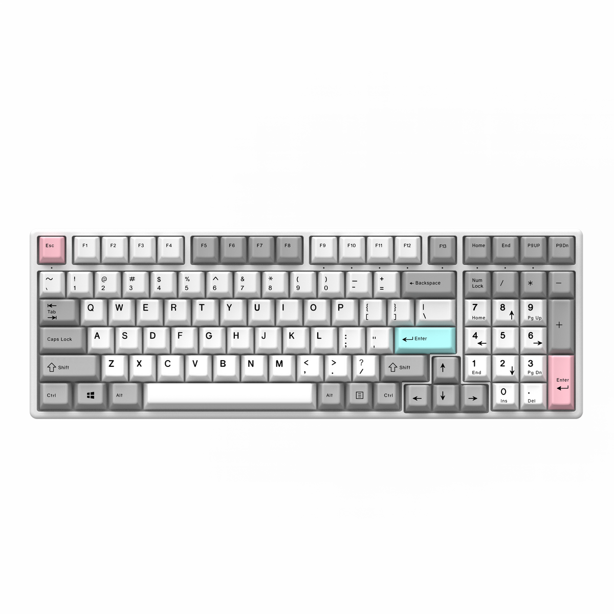 X99 WHITE/BLACK Gaming Keyboard – NIZ Store X99 WHITE/BLACK Gaming Keyboard – NIZ Store