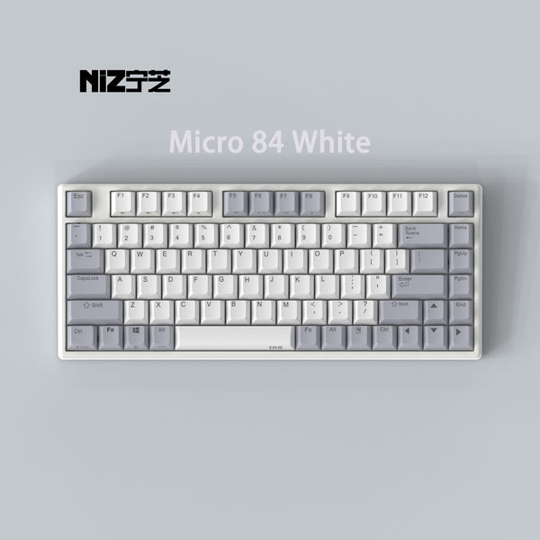 【New】 NIZ grey and white dual-color keycaps