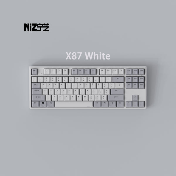 【New】 NIZ grey and white dual-color keycaps