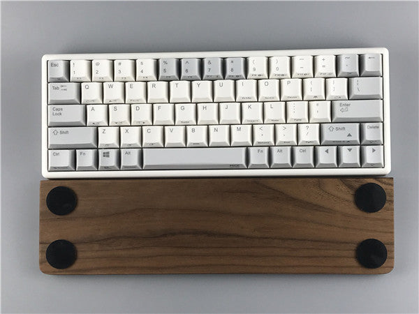 Walnut wood keyboard handle 60 / 82 / 84 / 87 / 108 keys  size customization